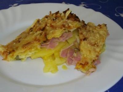 Mutti's Porree-Auflauf mit Schinken und  Mais - Rezept