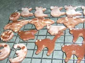 Halloween-Plätzchen NR 2 Gewürzplätzchen-Rezept - Rezept