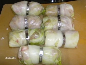 Rezept: Kohlrouladen/Krautwickel Bild Nr. 2 Kohlrouladen/Krautwickel - Rezept - Bild Nr. 2