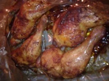 Chili Hähnchenschenkel - Rezept