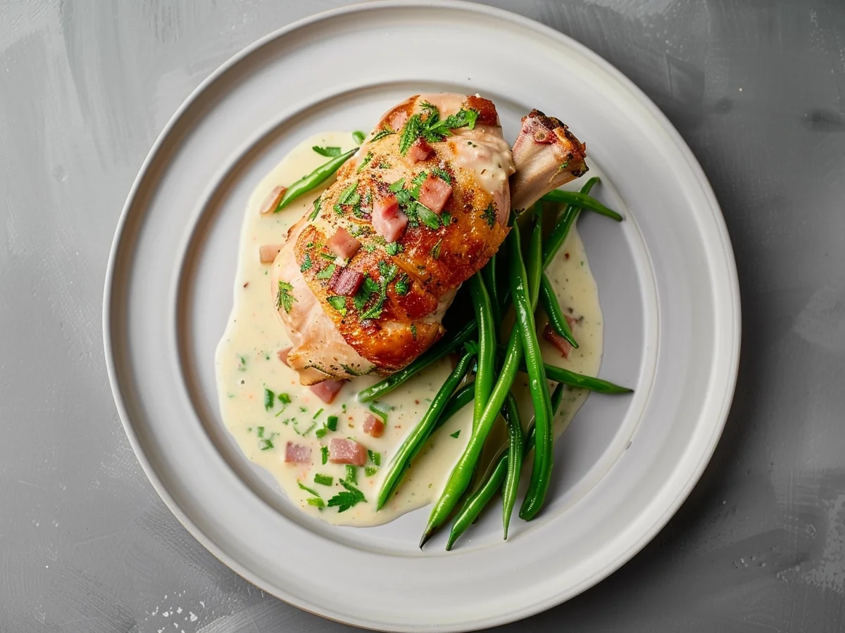 Rezept: Kaninchen mit grünen Bohnen Bild Nr. 2 Kaninchen mit grünen Bohnen - Rezept - Bild Nr. 2