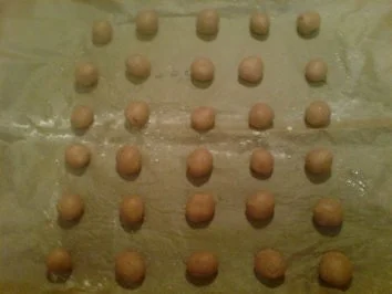 Kekse / Plätzchen - Marzipan-Schoko-Taler - Rezept - Bild Nr. 4