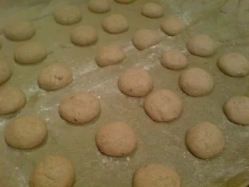 Kekse / Plätzchen - Marzipan-Schoko-Taler - Rezept - Bild Nr. 5