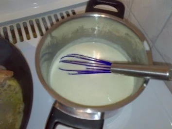 Rotbarschfilet mit Meerrettichsauce und Paprikareis - Rezept - Bild Nr. 3