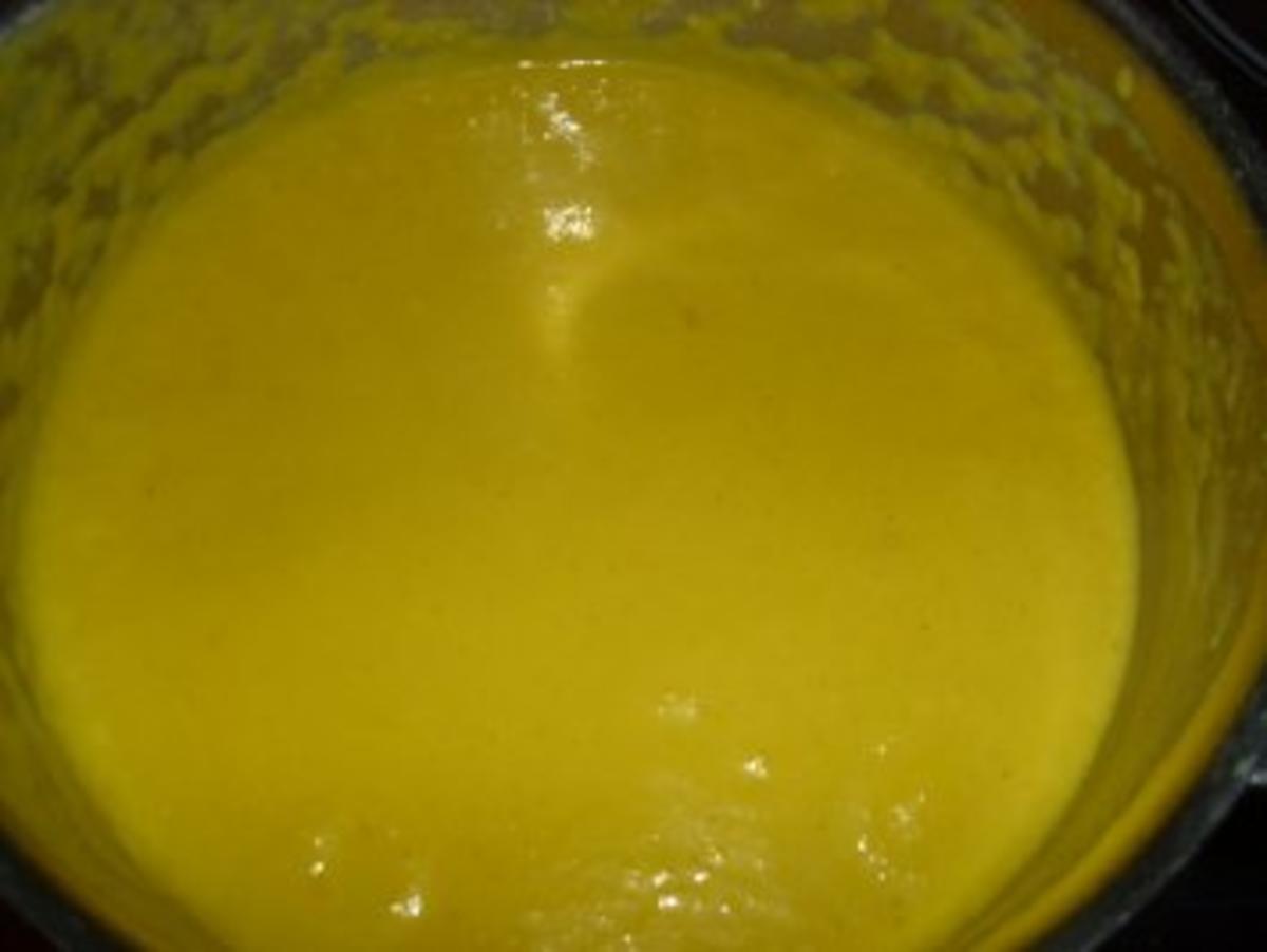 Gelbe Paprika-Cremesuppe mit Hähnchen - Rezept - Bild Nr. 6