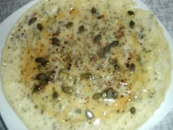 Pfannkuchen mit Kürbiskernen und Sirup - Rezept - Bild Nr. 3