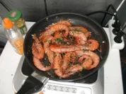 Garnelen mit Knoblauch und frischer Petersilie - Rezept