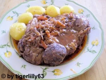 Geschmorte Beinscheiben - Rezept