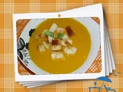 Kürbis-Apfel-Suppe - Rezept
