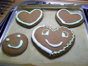 Rezept: Lebkuchenherz Bild Nr. 2 Lebkuchenherz - Rezept - Bild Nr. 2