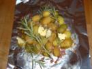 Beilage; gegrillte "Pellkartoffel" - Rezept