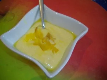 Rezept: Himbeercreme mit Hüttenkäse Himbeercreme mit Hüttenkäse - Rezept