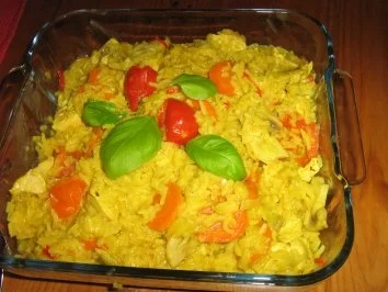 Putenpfanne mit Basmatireis, Gemüse - asiatisch angehaucht - Rezept - Bild Nr. 9