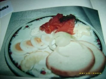 Lachsteller echt Irischer Lachs - Rezept