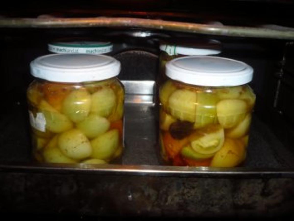 Pickled Green Tomatoes - Rezept