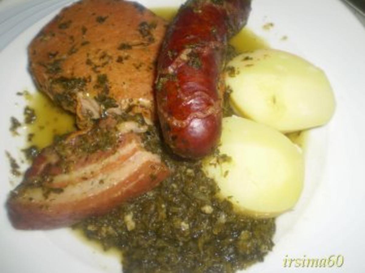 Grünkohl mit Bregenwurst Rezepte