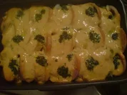 Kartoffel-Fleischwurst-Rosenkohl-Auflauf - Rezept