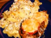 Tortellinipfanne mit überbackenem Putenbrustfilet - Rezept