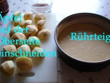 Rezept: Apfelkuchen, mal ganz einfach Bild Nr. 2 Apfelkuchen, mal ganz einfach - Rezept - Bild Nr. 2
