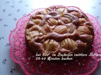 Rezept: Apfelkuchen, mal ganz einfach Bild Nr. 4 Apfelkuchen, mal ganz einfach - Rezept - Bild Nr. 4