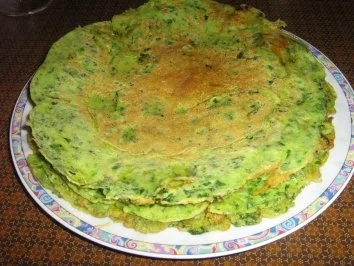 Spinatcrépes mit Lachs-Ricotta Füllung - Rezept - Bild Nr. 6