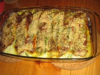 Spinatcrépes mit Lachs-Ricotta Füllung - Rezept - Bild Nr. 12