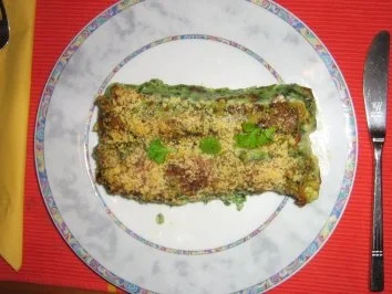 Spinatcrépes mit Lachs-Ricotta Füllung - Rezept - Bild Nr. 13