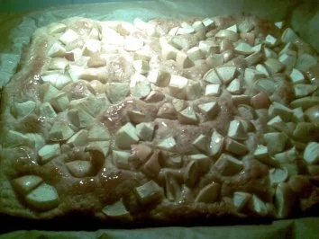 Apfelkuchen mit Quark - Rezept