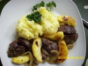 Rezept: Fleisch: Hähnchenleber Bild Nr. 5 Fleisch: Hähnchenleber - Rezept - Bild Nr. 5