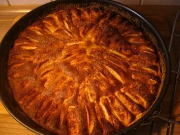 Rezept: Kuchen --- Apfel-Quark-Kuchen Kuchen --- Apfel-Quark-Kuchen - Rezept