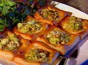 BUREKAS - mit Lauch, Ricotta und Pinienkernen - Rezept