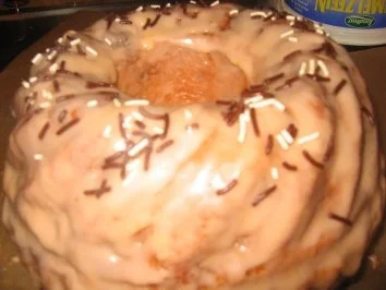 Rezept: Backwaren: Orangen Napfkuchen mit Licor de Naranjas Backwaren: Orangen Napfkuchen mit Licor de Naranjas - Rezept