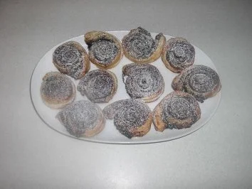 Knusprige Mohnschnecken - Rezept
