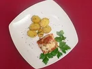 Fisch a la Spetses mit Rosmarinkartoffeln - Rezept