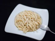 Trofiepasta mit Ingwer-Zimt-Zitronensauce - Rezept