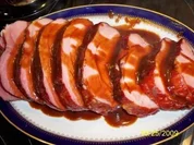 Burgunder-Schinken Rollbraten - Rezept