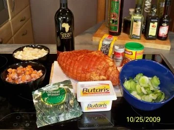 Rezept: Burgunder-Schinken Rollbraten Bild Nr. 2 Burgunder-Schinken Rollbraten - Rezept - Bild Nr. 2