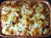 Vegetarisches - Kartoffel-Auflauf mit Roter Bete und anderem Gemüse - Rezept