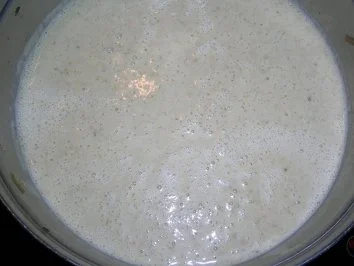 Knoblauchsuppe mit Garnelspießen  (siehe Fotos, wenn diese denn mal geladen werden!) - Rezept - Bild Nr. 3