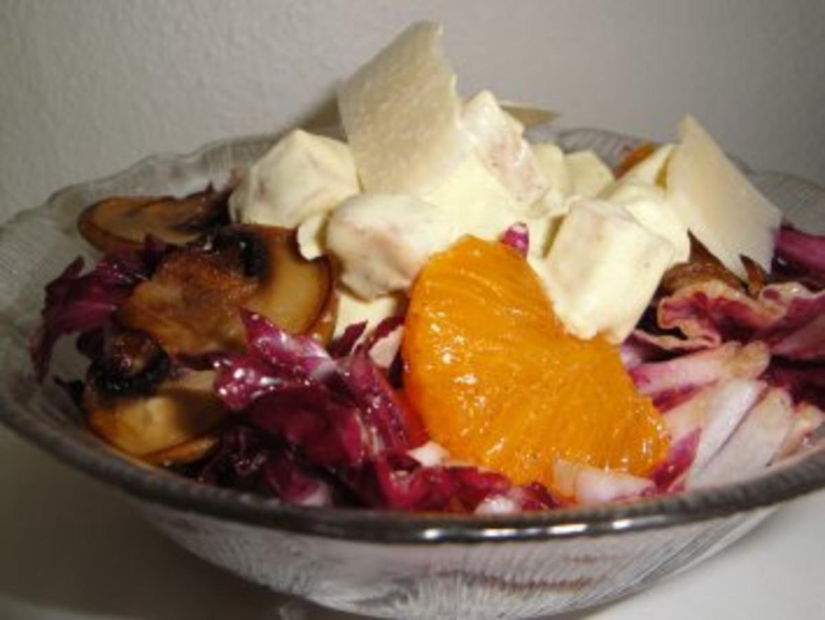 Chiccorée mit Hähnchensalat - Rezept - Bild Nr. 2