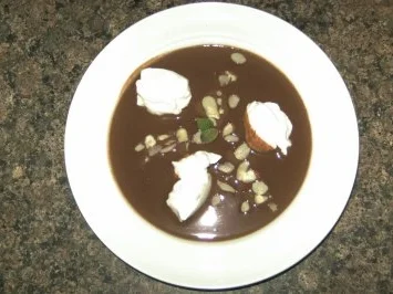 Rezept: Schokoladensuppe Schokoladensuppe - Rezept