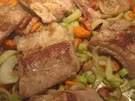 Gebratene Schweinerippchen - Rezept
