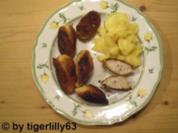 Gebackene Weißwurst-Radeln - Rezept