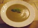 Auberginensuppe mit frischem Basilikum - Rezept