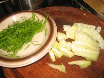 Rezept: Beilage: Gebratenes Fenchelgemüse Bild Nr. 3 Beilage: Gebratenes Fenchelgemüse - Rezept - Bild Nr. 3