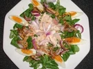 Rezept: Feldsalat mit Forellenfilet Feldsalat mit Forellenfilet - Rezept