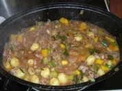 Schlachtebufettpaella - Rezept