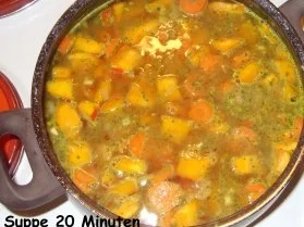 Kürbis-Karotten-Creme-Suppe mit Pfiff - Rezept - Bild Nr. 5