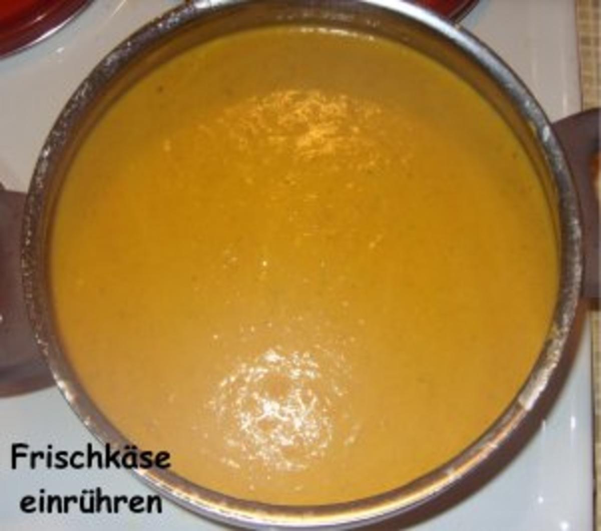 Kürbis-Karotten-Creme-Suppe mit Pfiff - Rezept - Bild Nr. 7