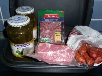 Rezept: Grünkohl mit Kasseler und Knacker Bild Nr. 2 Grünkohl mit Kasseler und Knacker - Rezept - Bild Nr. 2